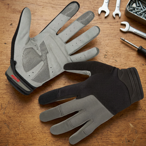 Half Finger Unisex Impact Gloves Palm Protection Leather Outdoor Touch Screen Cycling for <b>Road</b> Mountain Bike - Product Image 3