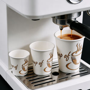 แก้วกระดาษแบบใช้แล้วทิ้งสำหรับ<span class=keywords><strong>เครื่อง</strong></span>ดื่มร้อน ผลิตตามสั่ง <span class=keywords><strong>ขายส่ง</strong></span> - Product Image 4