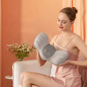 Masseur multifonctionnel pour le cou et les épaules à 4 modes, contrôle de la minuterie, physiothérapie infrarouge, utilisation à domicile, coussin de massage pétrissant pour le cou - Product Image 1