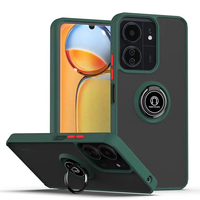 Coque de téléphone porte-anneau en métal en gros pour Redmi A5 coque arrière mate pour Redmi Note 14 Pro Plus 5G étui antichoc