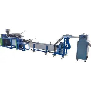 High Output LDPE PET Two Stage Waste Recycling Pelletizer Plastic Pellet Extruder Machine