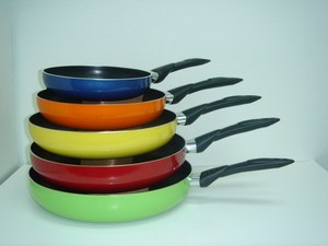 กระทะสแตนเลสคลาสสิกประสิทธิภาพสูงพร้อมโครงสร้าง3ชั้นเพื่อให้ความร้อนอย่างรวดเร็ว - Product Image 3