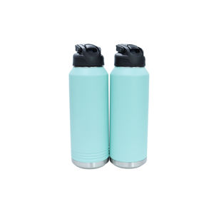 Bouteilles d'eau sport isothermes sous vide à double paroi Topnovo, 32 oz, personnalisables avec logo couleur, anti-fuite, populaires et très vendues - Product Image 5