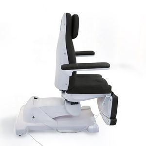 <span class=keywords><strong>Silla</strong></span> eléctrica de lujo para tratamiento cosmético, cama Facial de <span class=keywords><strong>Spa</strong></span> con 4 motores, muebles de salón de belleza, cama de masaje eléctrica giratoria de color negro - Product Image 3
