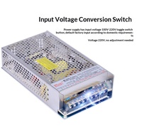 Boîtier d'alimentation pour console de jeu WM-250D-5-12, transformateur, sortie DC 5V/12V