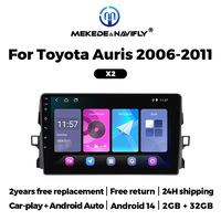 MEKEDE Android Auto FM Car-play Autoradio 4core 2 + 32GB IPS écran tactile voiture lecteur multimédia pour Toyota Auris 2006-2011