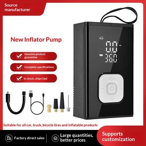 Inflador <span class=keywords><strong>de</strong></span> Neumáticos para Auto Nuevo <span class=keywords><strong>de</strong></span> Fábrica, <span class=keywords><strong>Mini</strong></span> <span class=keywords><strong>Compresor</strong></span> <span class=keywords><strong>de</strong></span> <span class=keywords><strong>Aire</strong></span> Inalámbrico <span class=keywords><strong>de</strong></span> 150 PSI con Luz LED y Manómetro para Autos, Camiones y Bicicletas - Product Image 6