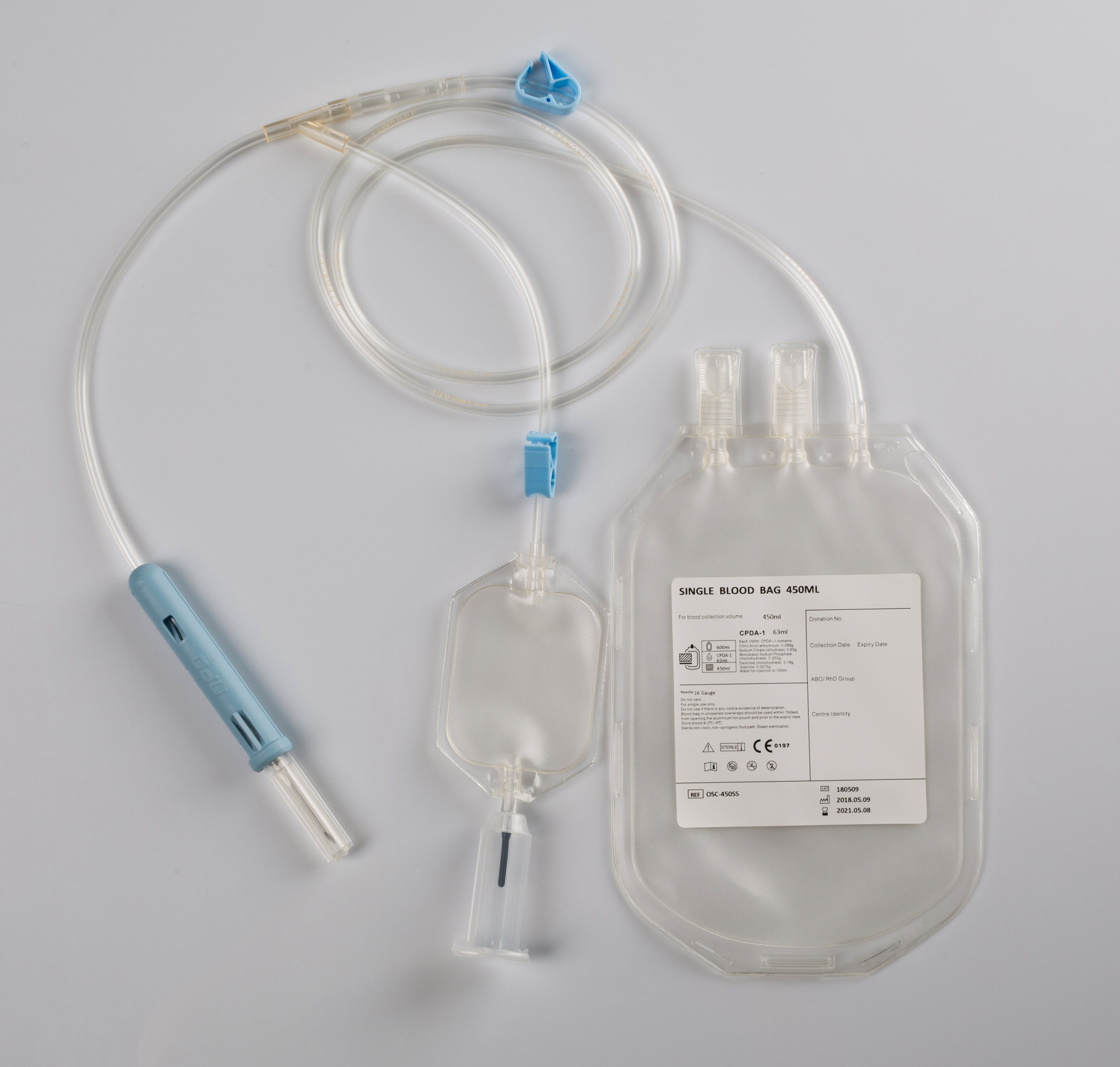 Medical CPD CPDA Single Double Triple Quadruple Blood Transfer Bag 350ml 500ml
