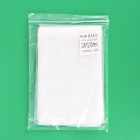 50 Sachets de PVA à dissolution rapide pour la pêche à la carpe, sacs d'appâts écologiques, tailles 5*10cm, 7*10cm, etc.