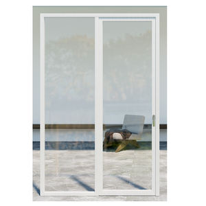 NFRC AS2047 extérieur 4 panneaux <span class=keywords><strong>double</strong></span> <span class=keywords><strong>vitrage</strong></span> en aluminium trempé portes coulissantes en verre pour balcon portes patio entrée - Product Image 6