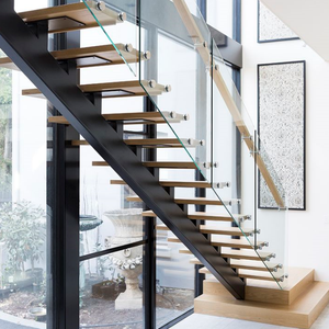 Viga <span class=keywords><strong>Central</strong></span> de escaleras de madera nuevo producto loft escalera de estilo para casa renovación - Product Image 3