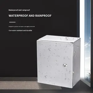 حاوية معدنية خارجية مقاومة للماء IP66 من الفولاذ المقاوم للصدأ معتمدة من TUV للولايات المتحدة - Product Image 2