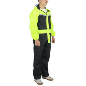 Combinaison de <span class=keywords><strong>pluie</strong></span> épaisse coupe-vent pour adultes, imperméable et <span class=keywords><strong>pantalon</strong></span> pour la conduite en extérieur, la livraison à domicile, la pêche - Product Image 3