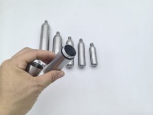 Katup jarum Inflator karbon dioksida <span class=keywords><strong>3</strong></span>/8-24UNF, tekanan ban basket, kawat prototipe cepat, silinder CO2 - Product Image 4