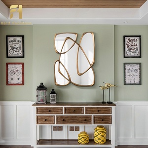 Table <span class=keywords><strong>console</strong></span> de <span class=keywords><strong>chambre</strong></span> à <span class=keywords><strong>coucher</strong></span> de salon portable pour la maison et l'hôtel avec miroir de conception artistique miroir de sol décoratif à côté - Product Image 5