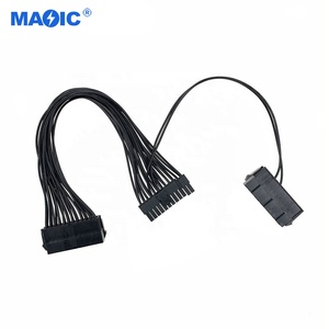 Altri accessori per <span class=keywords><strong>computer</strong></span> 4 pin 20 4 dual multiple atx triple psu cavi di alimentazione psu pcie splitter 24pin dual psu cable - Product Image 2
