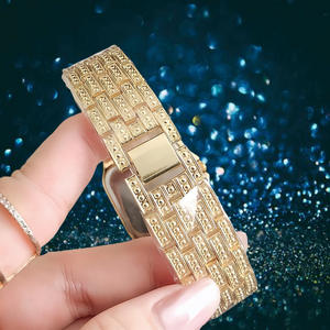 Montre à cadran carré luxueux et à la mode <span class=keywords><strong>Mouvement</strong></span> à quartz 38mm Conception d'<span class=keywords><strong>horlogerie</strong></span> traditionnelle Affichage de pointeur élégant - Product Image 4