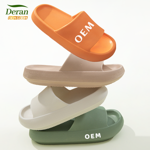 2025 nuova Cina di tendenza che produce pantofole piatte di lusso per il tempo libero EVA miglior prezzo antiscivolo estivo pantofole da donna - Product Image 1
