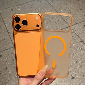 เคสโทรศัพท์แม่เหล็กใสแบบด้านบางเฉียบไร้ขอบ สำหรับ iPhone 17 Air 16 15 14 Plus 13 12 11 Pro Max - Product Image 1