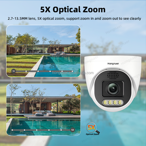 Hongnaer 5MP ngoài trời không thấm nước phát hiện chuyển động không dây Dome Camera Xmeye Pro icsee 5x Zoom quang học CCTV PoE an ninh máy ảnh - Product Image 3