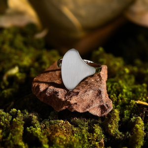 Fashion <b>Ring</b> 316L Stainless Steel PVD Gold Plating Sustainable Resistant Minimalist Design - Product Image 3