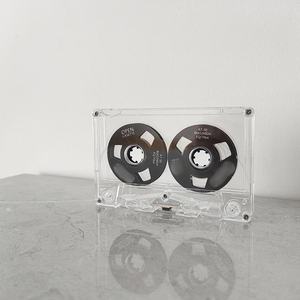 Cinta magnética de alta fidelidad de doble cara de 55 minutos con carcasa transparente para grabación de audio retro. - Product Image 4