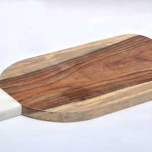 Planche à découper professionnelle en bois d'acacia de qualité supérieure pour les chefs de restaurant et la cuisine quotidienne à la maison - Product Image 1