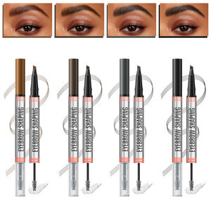 Gel <span class=keywords><strong>fixateur</strong></span> pour crayon à sourcils imperméable personnalisé Vente en gros Crayon pour sourcils longue durée 24 heures Gel marque privée - Product Image 6