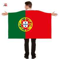 Drapeau national en polyester 90x150cm, best-seller, pour le sport, les jeux et la décoration (Haïti, Canada, Espagne)