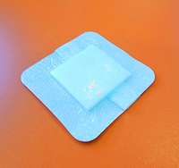 Pansement en silicone stérile absorbant Dimora rose/bleu, pansement adhésif en mousse imperméable, consommables médicaux CE