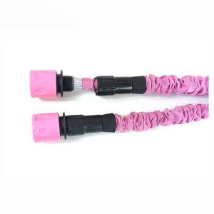 Customized Color 3x Expandable 25ft-200ft with Quick Connector and 7-function Water Spray Nozzle - Product Image 3
