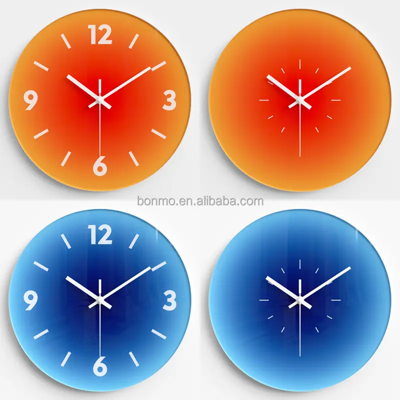 Factory directly sale cheap price logo printing customized gifts wall clock