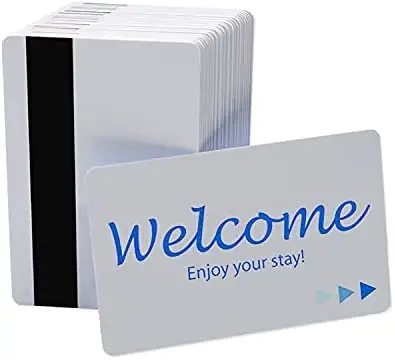 RFID NFC Hotel Key Cards Printable PVC Blank Magnetic Stripe Smart Card