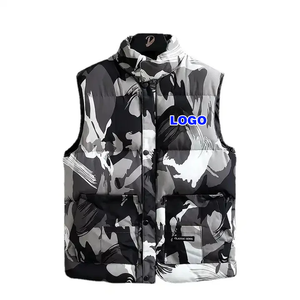 Veste en duvet d'oie pour homme CLARKE QUEEN, col montant, en coton, sur mesure, vente en gros, <span class=keywords><strong>Canada</strong></span> Plus, veste en duvet d'extérieur pour homme - Product Image 6