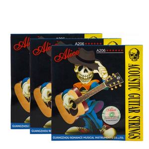 Cordes de guitare acoustique Alice en gros A206 Pièces de musique <span class=keywords><strong>Kit</strong></span> de cordes de guitare en bois - Product Image 3