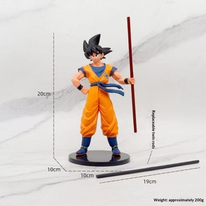 Figura <span class=keywords><strong>de</strong></span> acción <span class=keywords><strong>de</strong></span> PVC <span class=keywords><strong>de</strong></span> <span class=keywords><strong>Goku</strong></span> con bastón, <span class=keywords><strong>muñeco</strong></span> <span class=keywords><strong>de</strong></span> <span class=keywords><strong>Son</strong></span> <span class=keywords><strong>Goku</strong></span> <span class=keywords><strong>de</strong></span> pelo negro, modelo GK, juguete <span class=keywords><strong>de</strong></span> anime <span class=keywords><strong>de</strong></span> moda, adorno, venta al por mayor - Product Image 2
