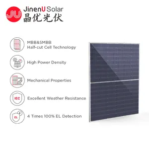 Paneles solares para exteriores de silicio monocristalino de eficiencia OEM/ODM 400W 410W para hogares