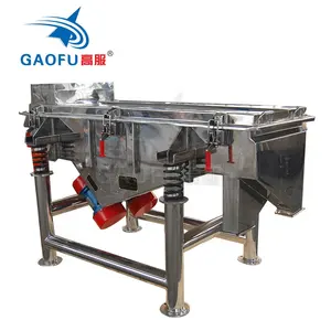 industrial sieve shaker activated carbon vibratory sifter linear screener machine
