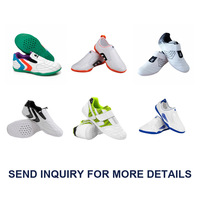 Chaussures de Taekwondo en gros, pointures 26 à 45, semelle extérieure en caoutchouc résistante à l'usure, pour les grands distributeurs et les commandes de marques