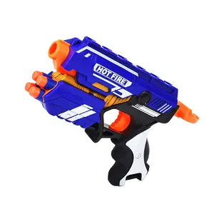 Manual soft gun firing EVA bullet hand gun for children Toy gun parent-child interactive battle