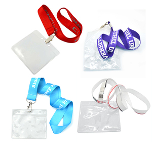 Wholesale Promotional Gift Festival Party Neck ID Keychain Polyester Lanyard Custom Logo Personalized Lanyards for Id Badges