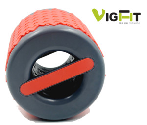 Rouleau de massage en mousse de <span class=keywords><strong>yoga</strong></span> pliable et rétractable VIGFIT en plastique ABS avec logo couleur personnalisé 13,5-34,5 cm - Product Image 2