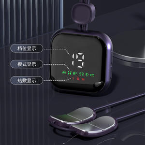 Masseur de cou Wuhenxing KJAM-3051-T violet bleu rouge rechargeable par USB, massage intelligent par impulsions, utilisation à domicile, quatre saisons - Product Image 2