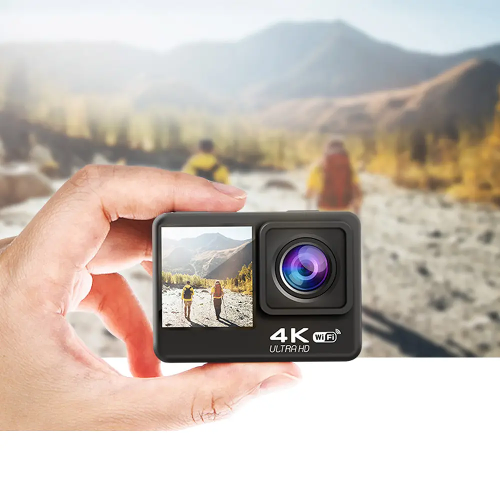 Ruged Camera Sport Mini Camara Deportivas Go Pro 4K Action Sports Camera Micro Small Vlog Camera For Youtube