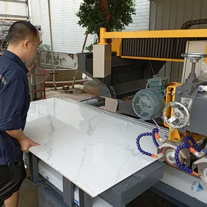 Meilleur coupe-carreaux manuel pour la machine de fabrication de carreaux de sol en porcelaine scie à carreaux en céramique à grande échelle