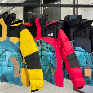 Nort * TNF Suprem * Estatua Libertad Nueva Chaqueta de algodón Casual Cálido a prueba de viento Chaqueta deportiva con capucha - Product Image 1