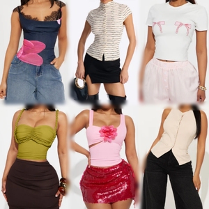 Ropa Usada de Mujer al por Mayor: Lotes de Camisetas, Pantalones, Faldas Cortas y Prendas de Moda Casual de Talla Única - Entrega Aleatoria - Product Image 3