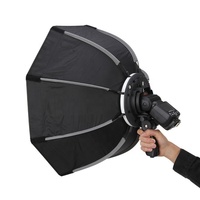 Boîte à lumière diffuseur souple de 90 cm pour studio vidéo, tournage photo, flash doux, diffuseur de rebond de flash, boîte à lumière pour flash de studio, photographie
