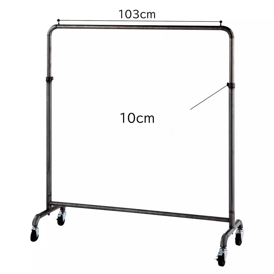 customized Retail Metal clothing Display Rack fashionable clothes display rack stand for cloth shop