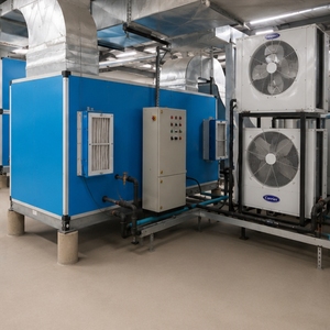 Unidad de Manejo de Aire (UMA) Industrial para HVAC, Sistema de Ventilación Comercial, Sistema de Refrigeración de Aire, Solución de Equipos de Control Climático para Cuartos Limpios - Product Image 2